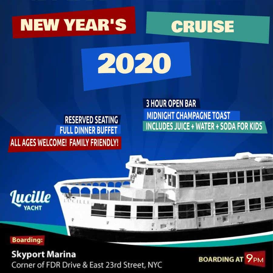 2022 Family New Years Eve Cruise in NYC