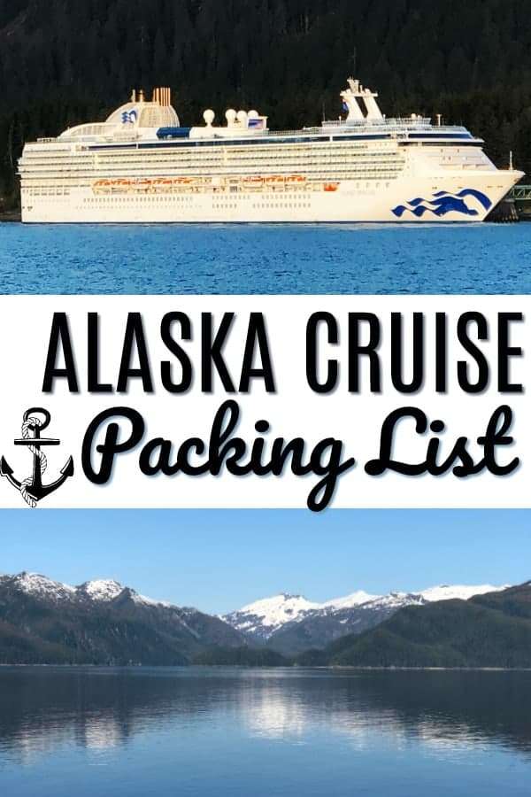 Alaska Cruise Packing List {not your typical list ...