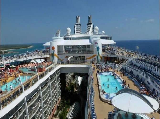 Allure of the Seas â The Floating Luxury Giant.