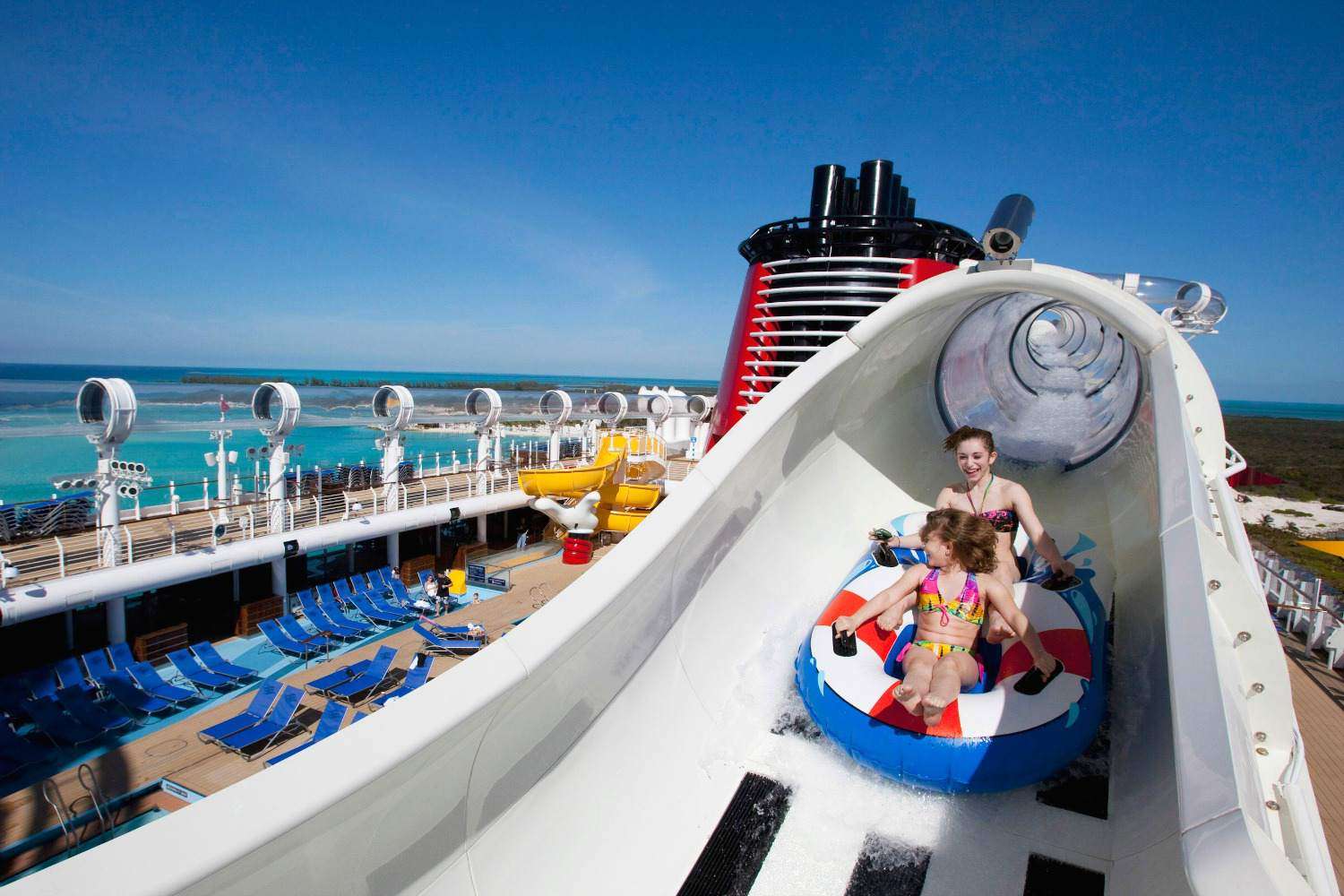 AquaDuck Water Coaster on the Disney Dream Cruise Ship