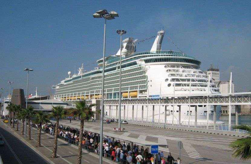 Barcelona Cruise Port, ships from a large variety of ...