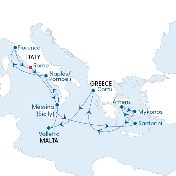 Best of Italy &  the Greek Isles 2022