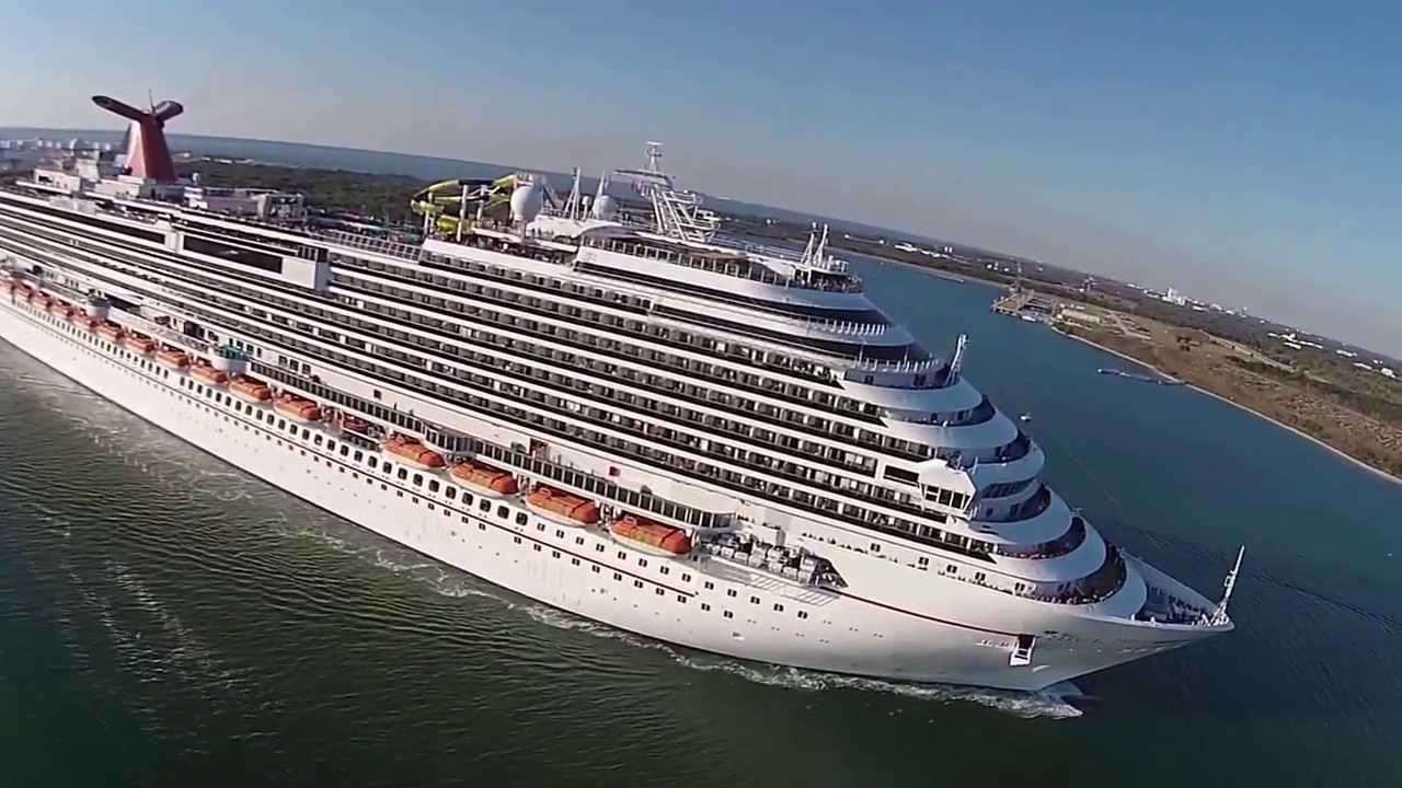 Carnival Cruise Departing Port Canaveral