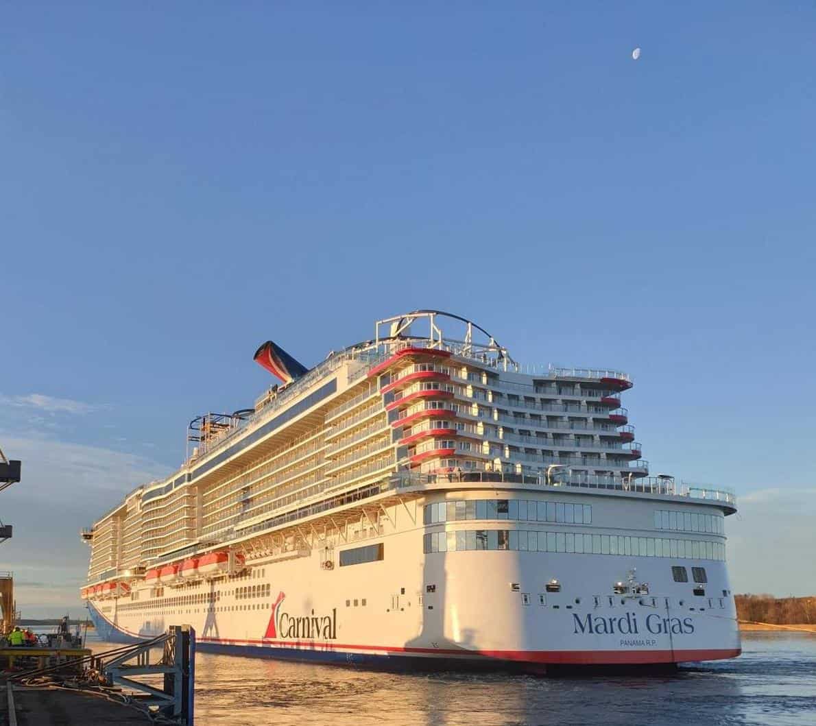 Carnival Cruise Line Takes Delivery of Mardi Gras  Cruise Maven