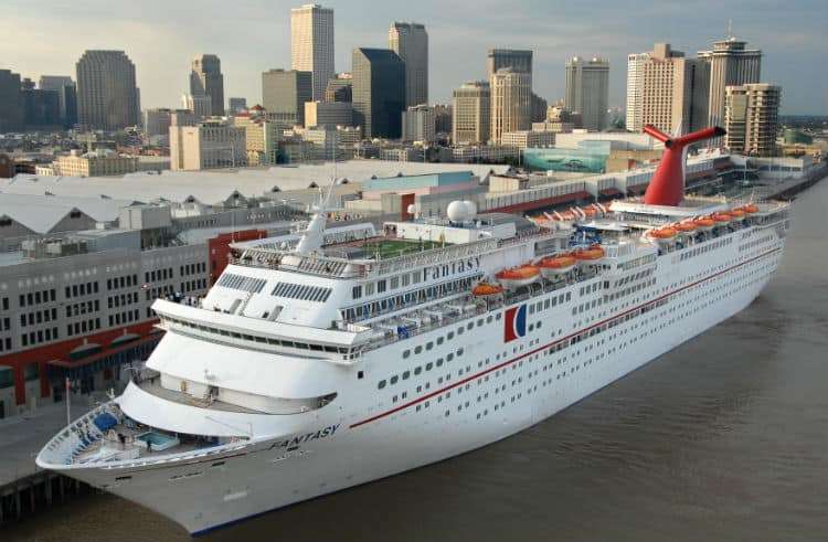 Carnival cruises from New Orleans, Louisiana