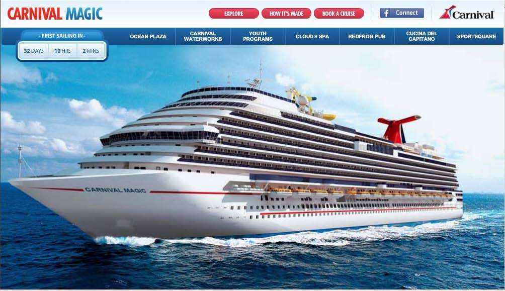 Carnival Magic Web Site Recognized for Excellence at Annual ADDY Awards ...