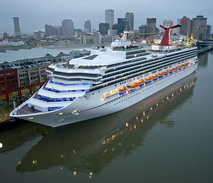 Carnival Sunshine Sails First Cruise from New Orleans ...
