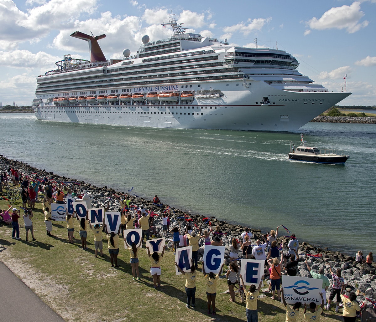 Carnival Sunshine Sails on Inaugural Caribbean Voyage from Port ...