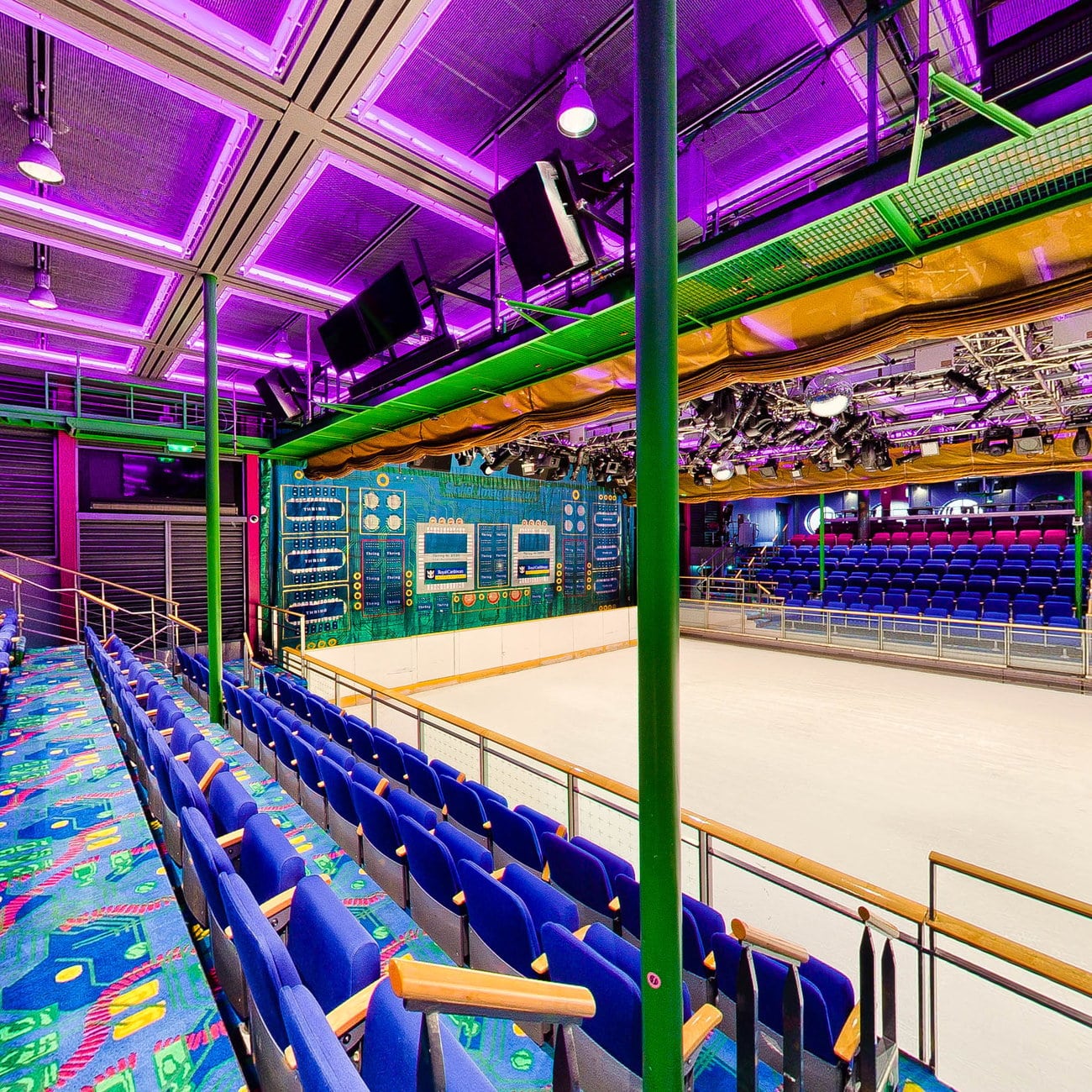 Center Ice Rink on Royal Caribbean Explorer of the Seas