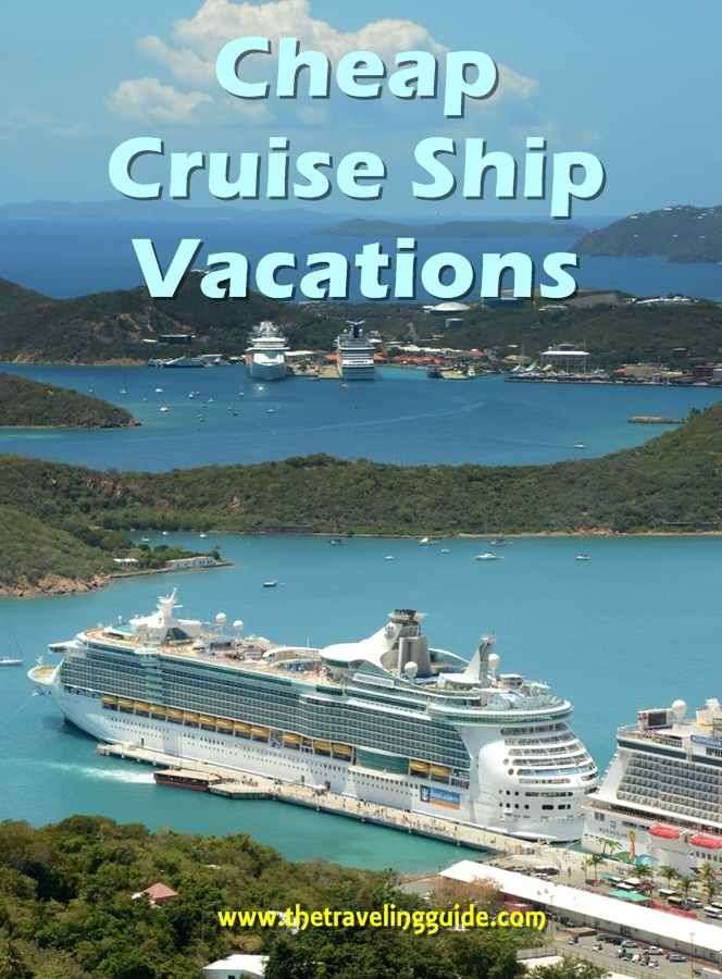 Cheap Cruise Ship Vacations Are Easy To Find (With images ...