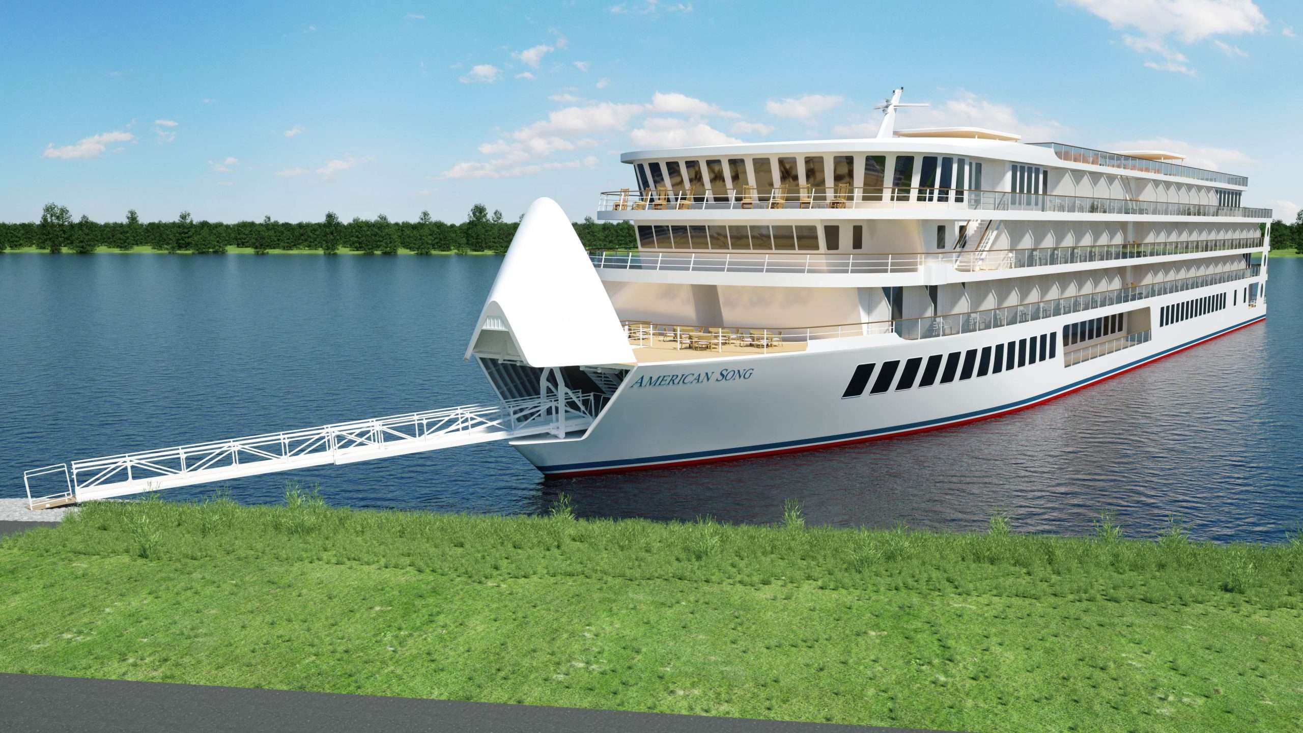 Construction Has Begun on the 2nd Modern Riverboat in the ...