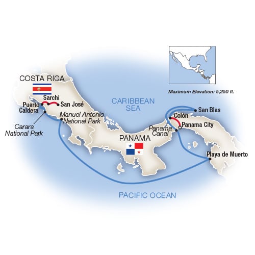 Costa Rica &  Panama Canal Cruise
