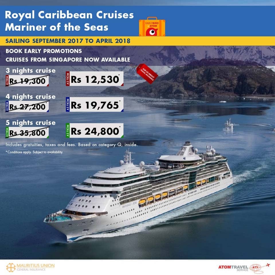 Cruise packages at Atom Travel