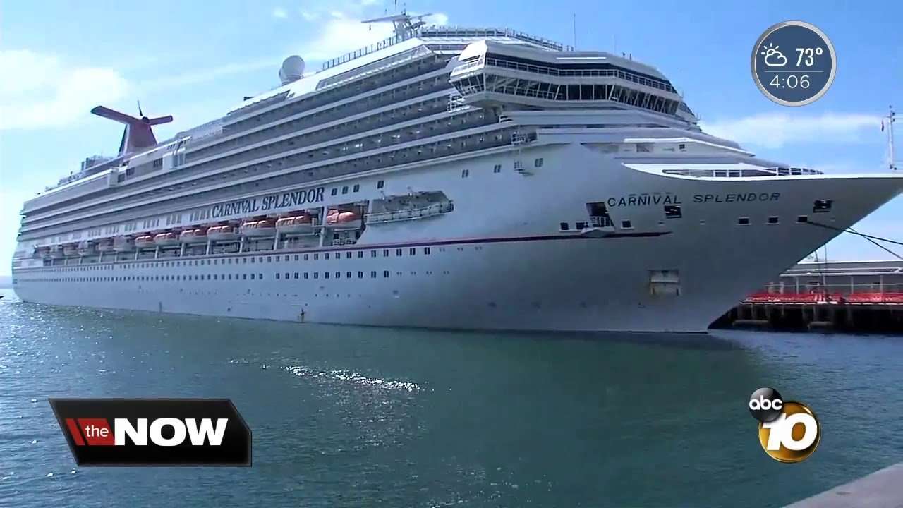 Cruise ship makes unexpected stop in San Diego