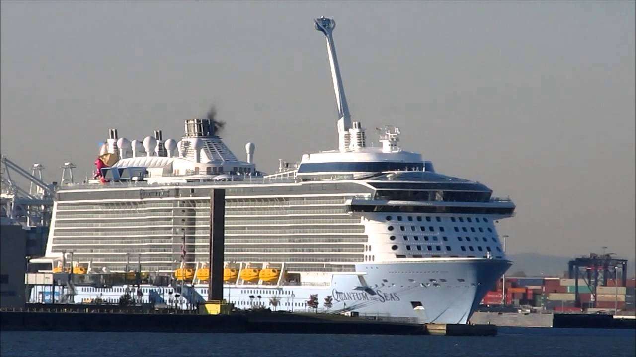 cruise ship Quantum of the Seas at Cape Liberty Bayonne ...