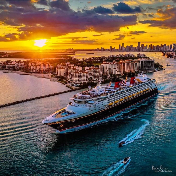 Cruise Ships  on Instagram: Disney Magic departing Miami, Florida!  ...