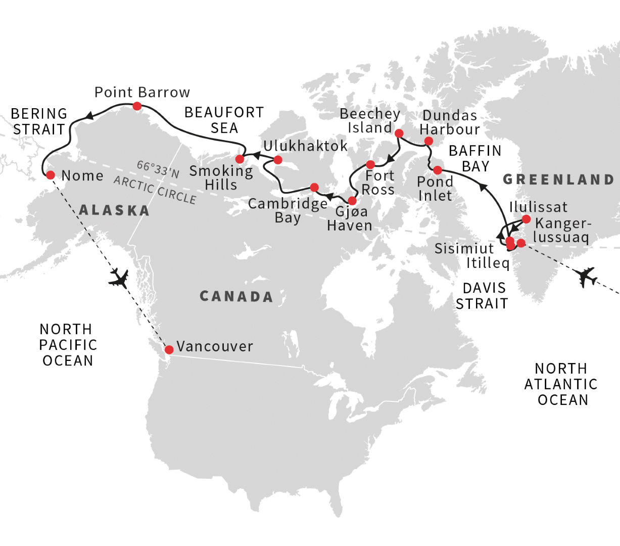 Cruise through the Northwest Passage: From Greenland to Alaska ...