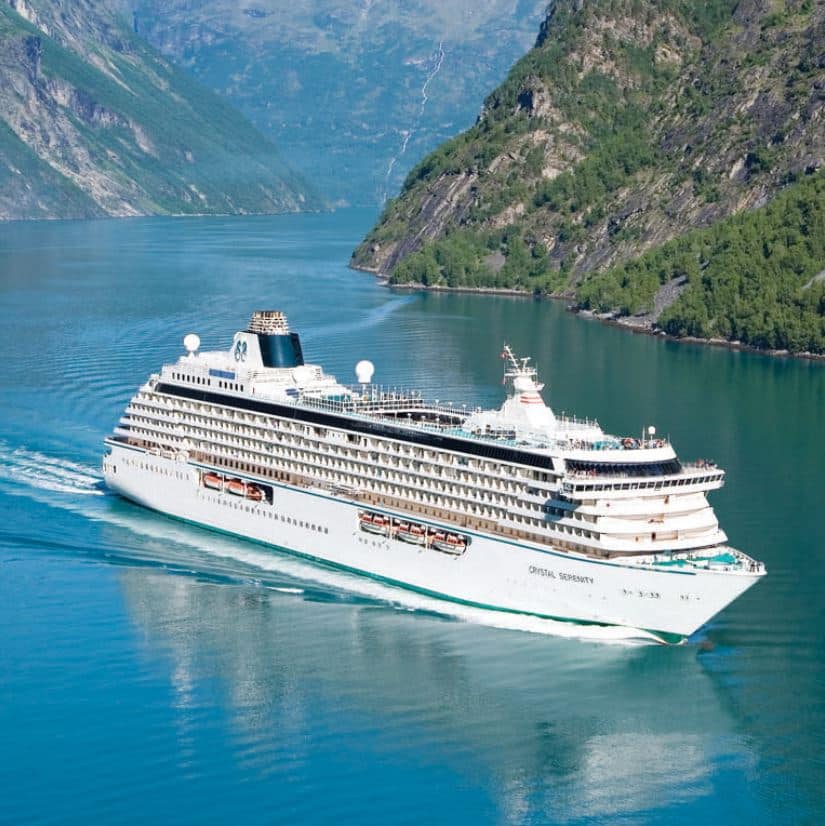 Crystal Cruises voted best medium sized cruise line  CRUISE TO TRAVEL