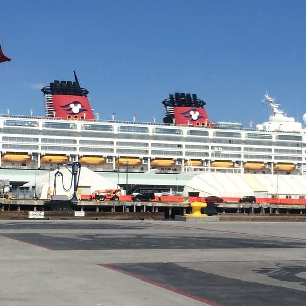 Disney Cruise Ship Dock In San Diego