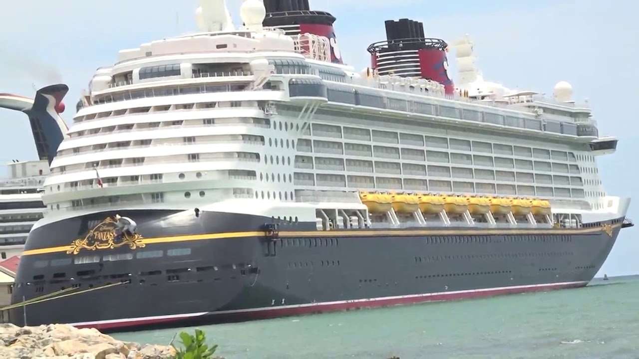 Disney Fantasy Cruise Ship Now In Jamaica
