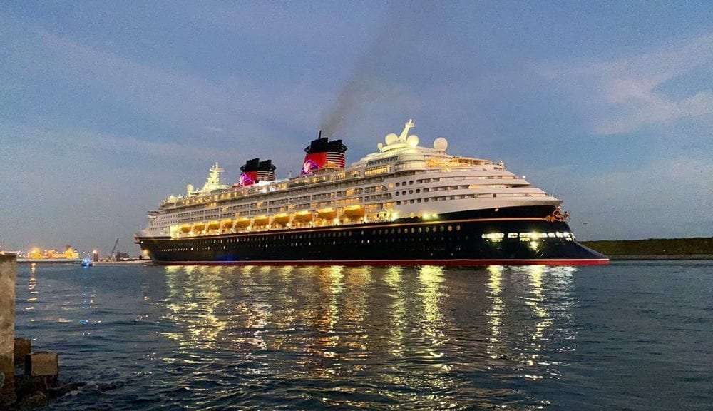 Disneys First Cruise Ship Returns to Port Canaveral