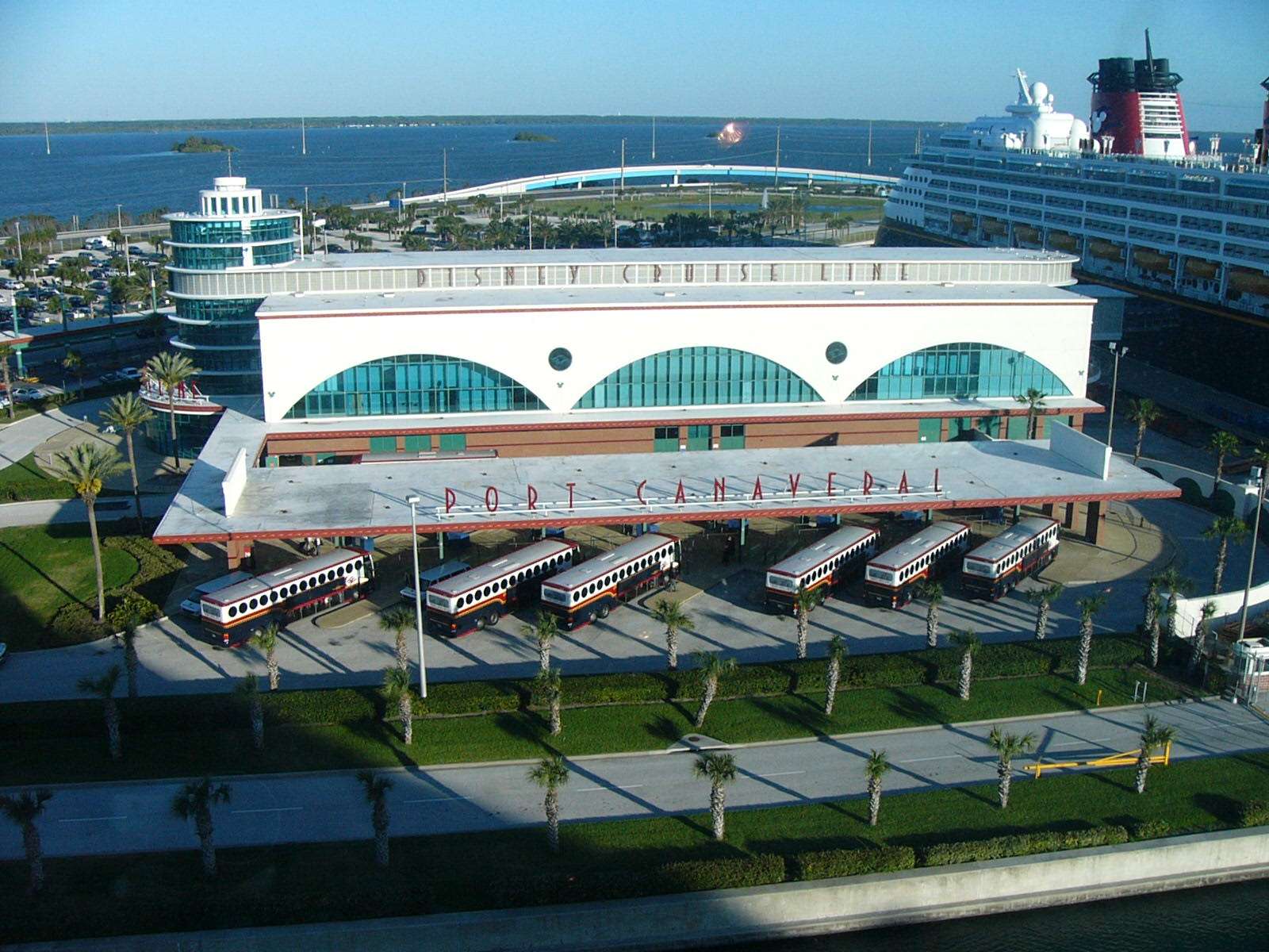 File:Disney Cruise Terminal, Port Canaveral, March 2008 ...