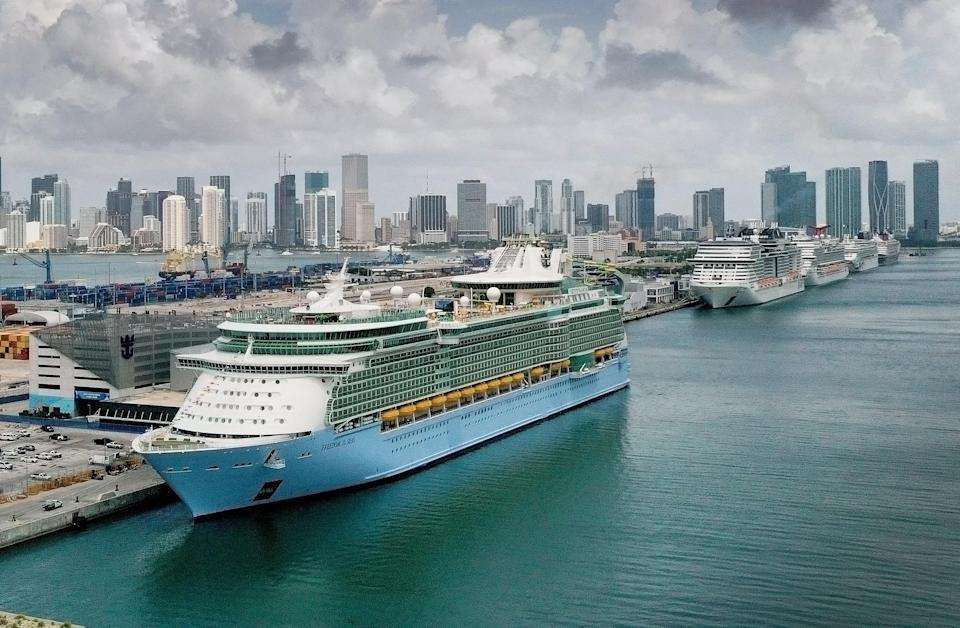 Florida banned vaccine requirements on cruises. Two big lines don
