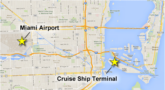 Getting From the Airport to the Miami Cruise Port (Port ...