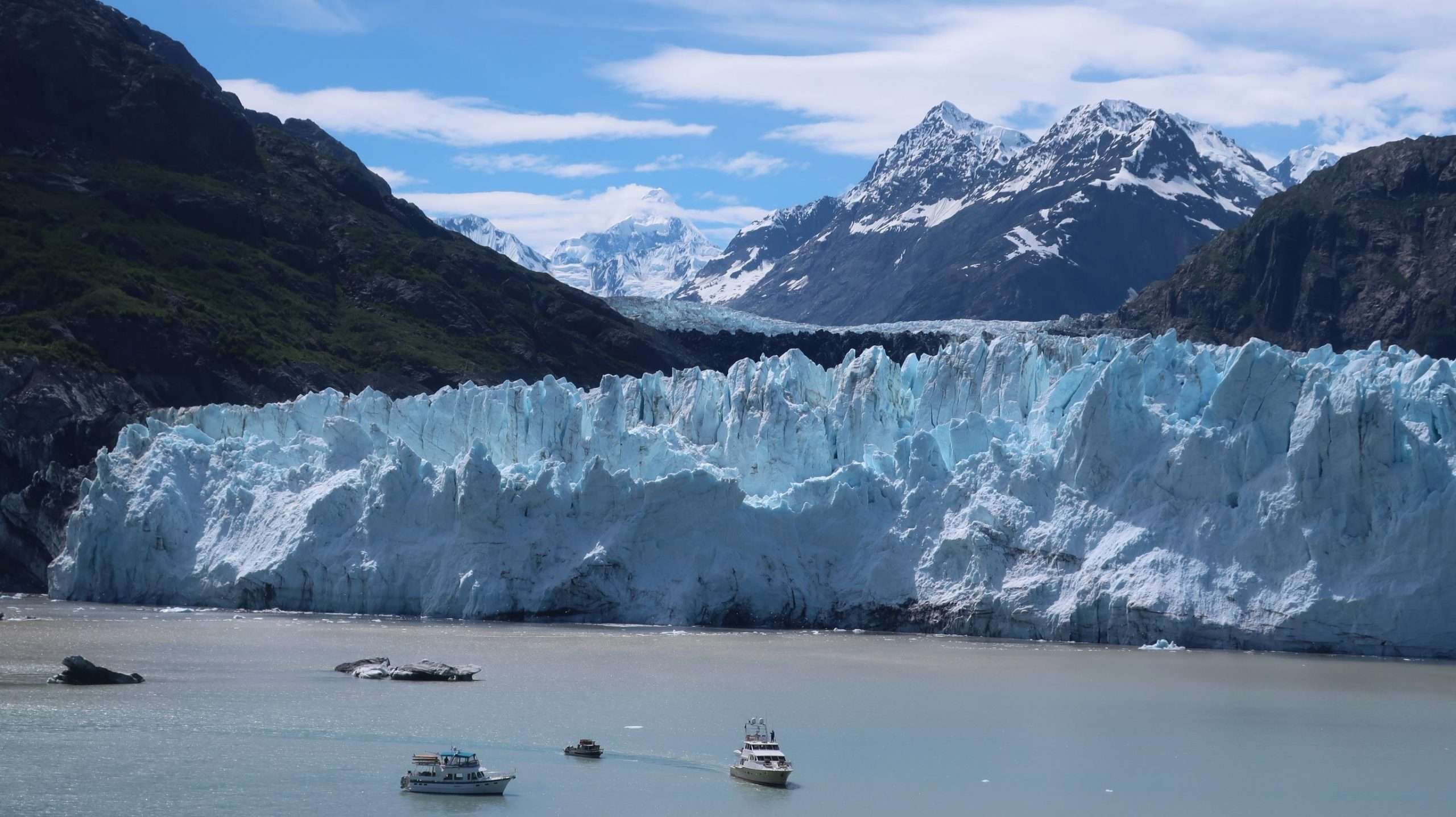 Glacier Bay, Alaska from cruise ship two weeks ago : travel