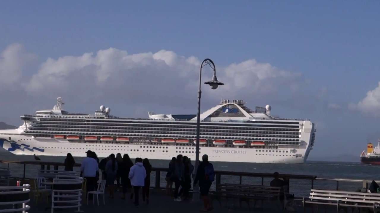 Grand Princess Cruise Ship Departs San Francisco