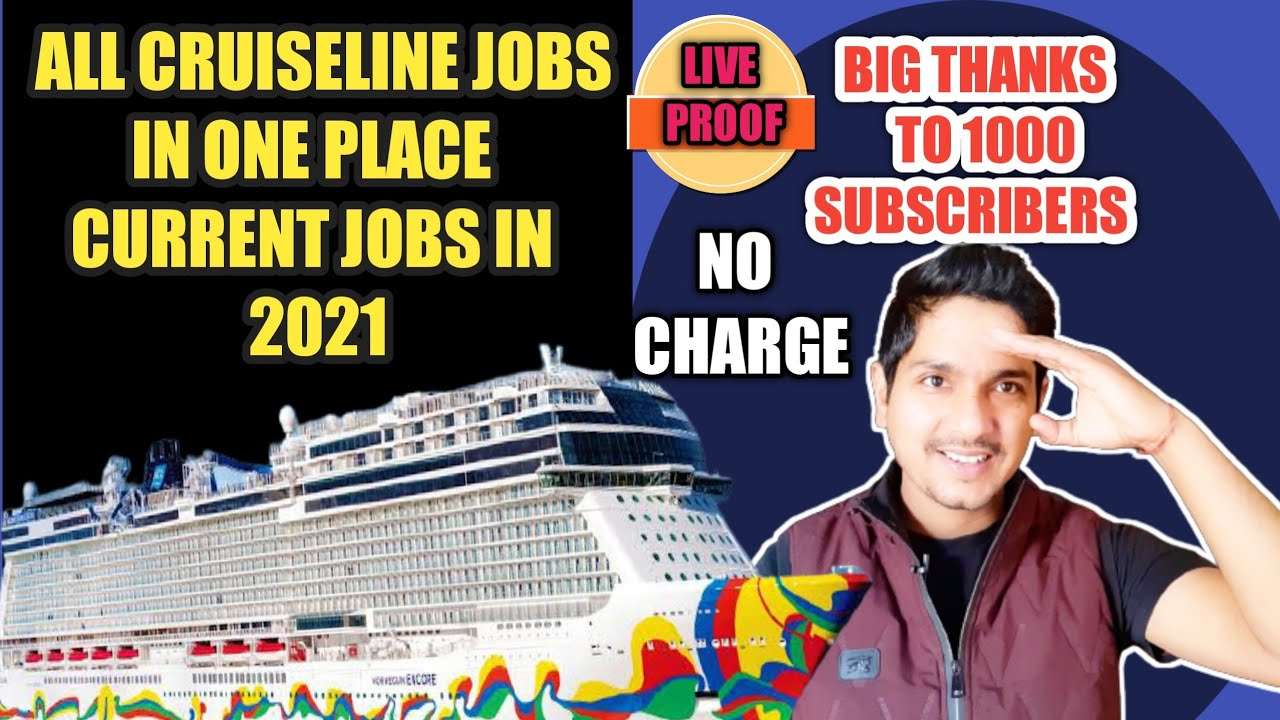 How to apply for cruiseline in 2021. All cruise ship jobs ...