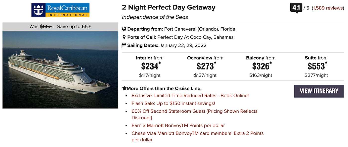 How to book a cruise using points and miles