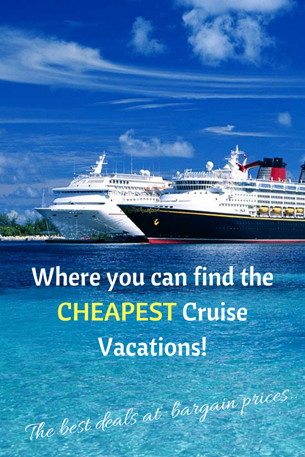 How To Find Cheap Cruise Deals