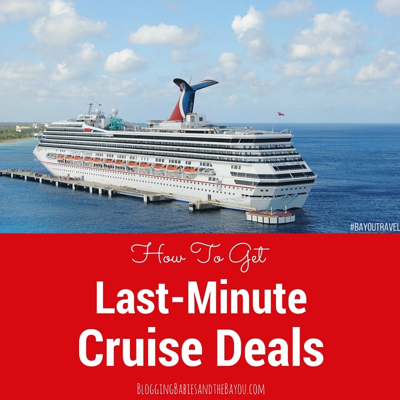 How to Get An Unbelievable Discount in a Last Minute Cruise #BayouTravel
