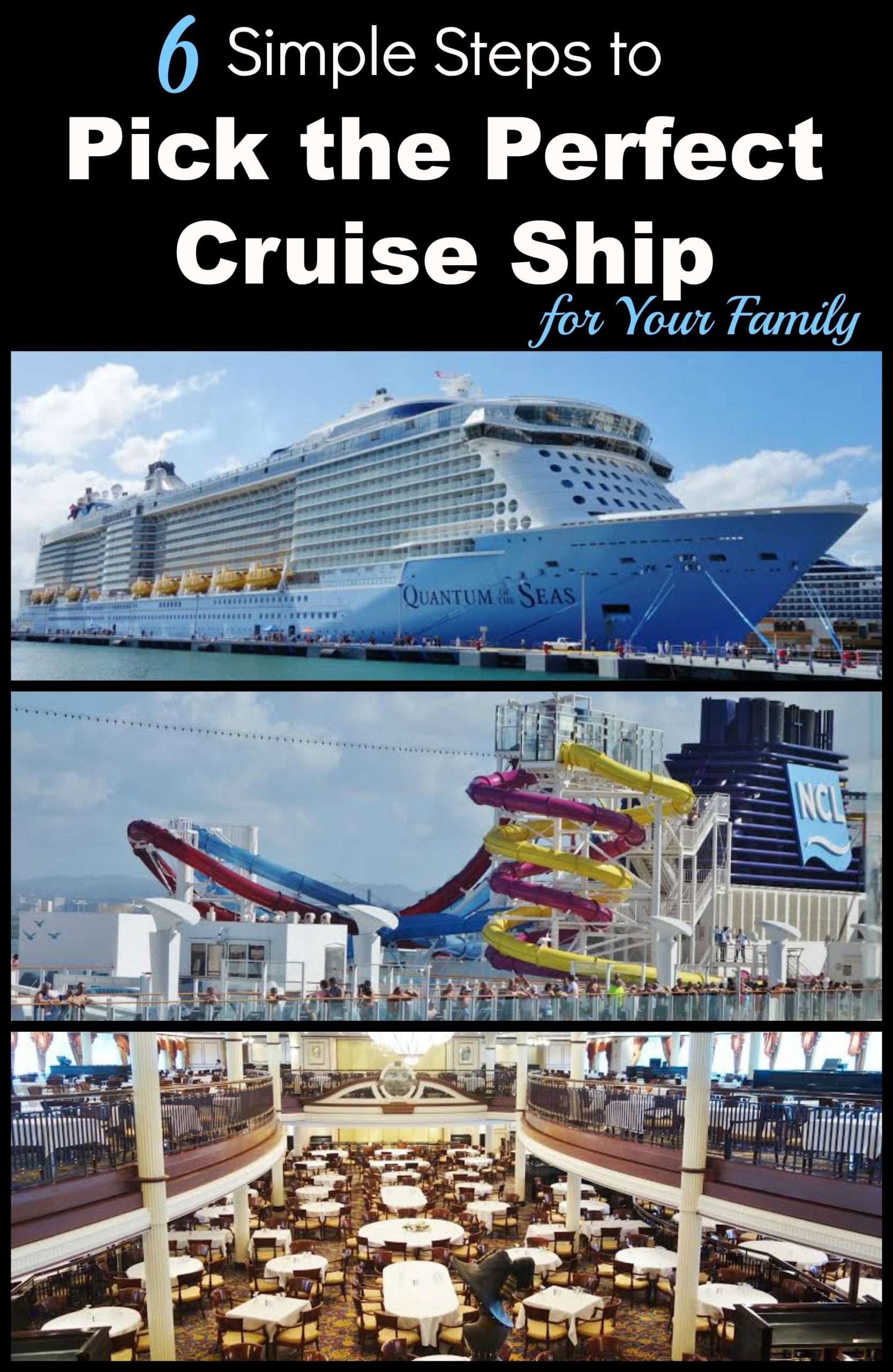 How to Pick the Perfect Cruise Ship for Your Family ...