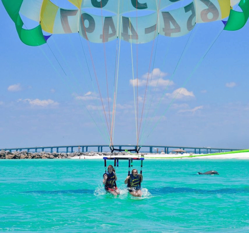 Located on the Destin Harbor, Boogies Watersports offers pontoon boat ...