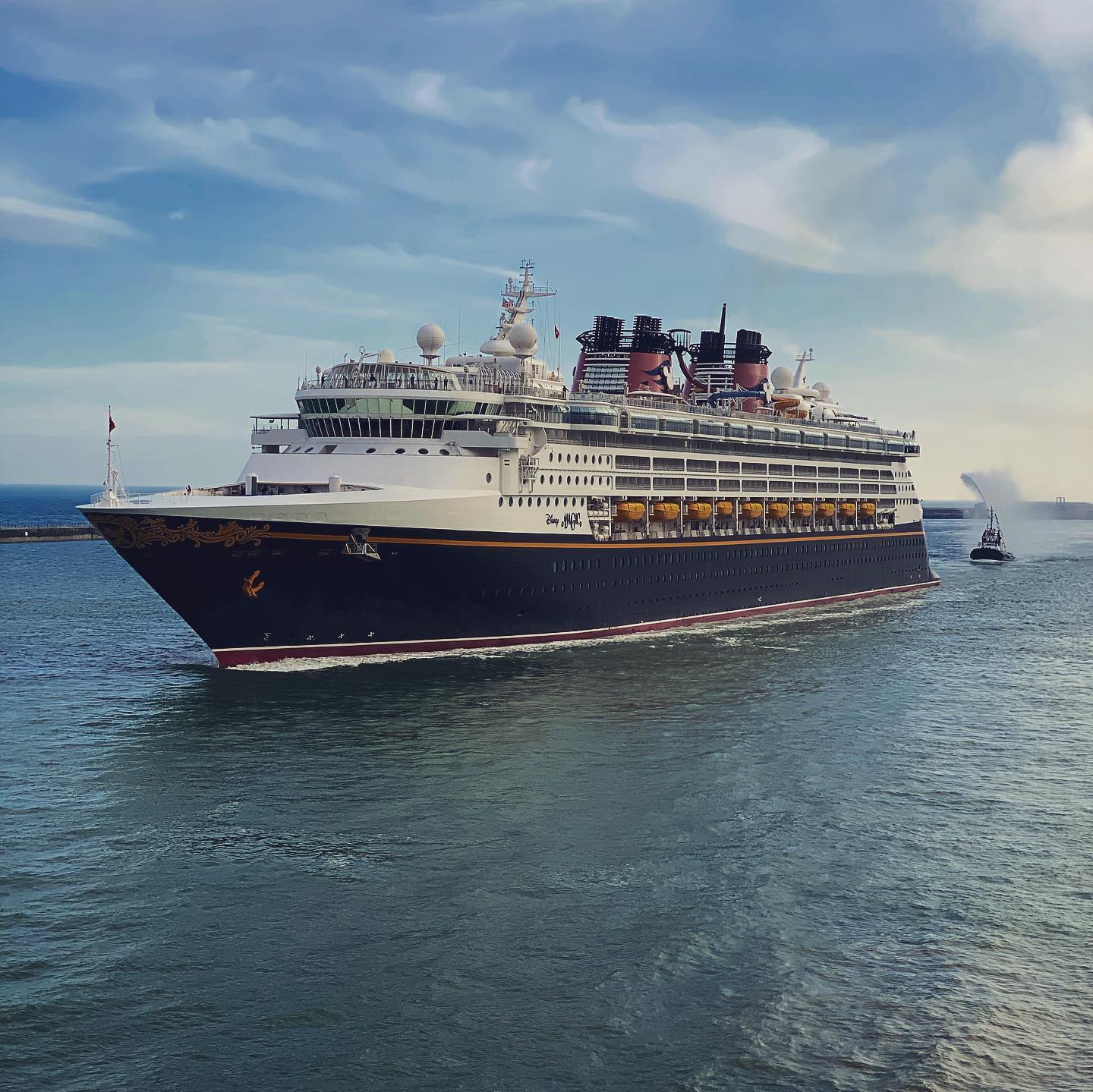 MV Disney Magic  Past and Present  Dover Ferry Photos