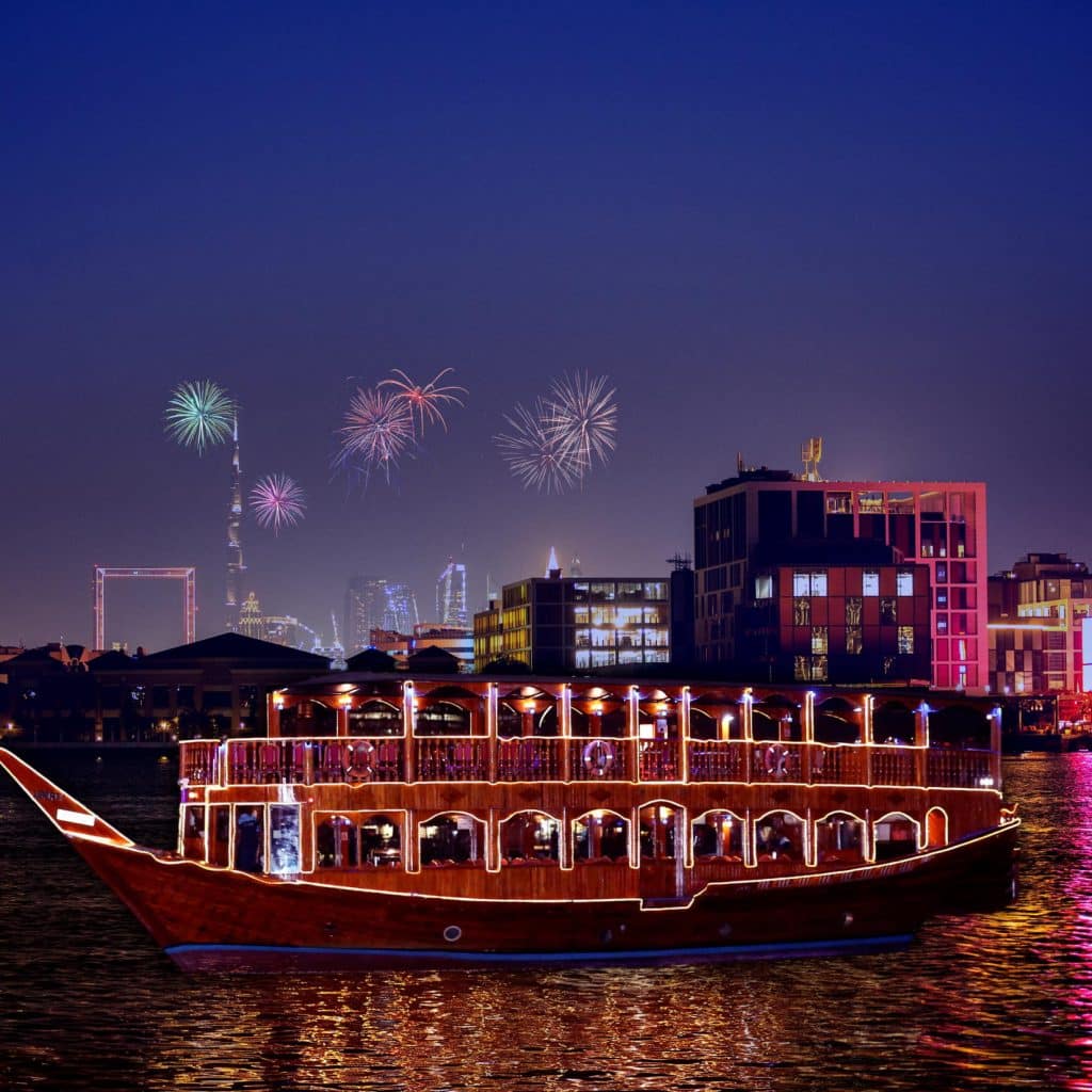 New Years Eve Cruise 2021 in Dubai Creek