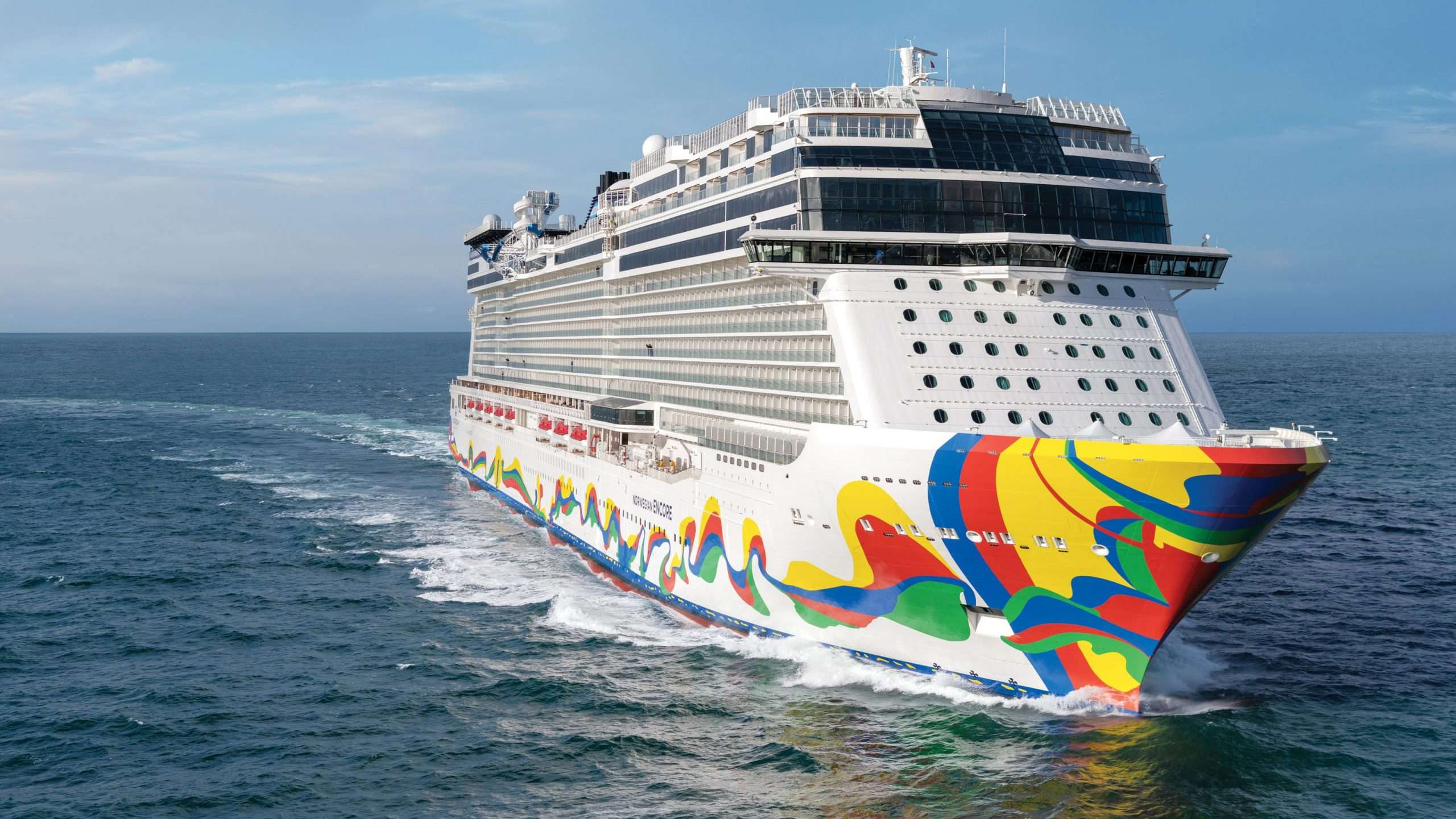 Norwegian Encore cruise ship sails  Norwegian Cruise Line ...
