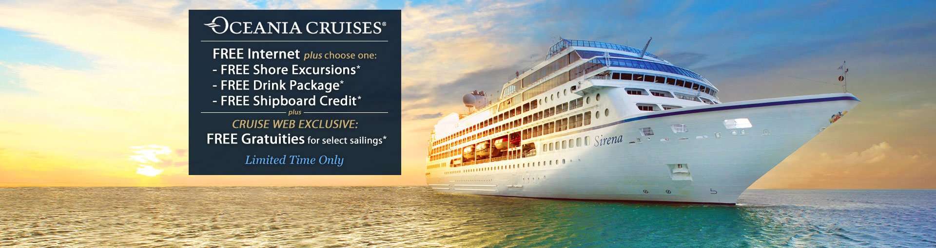 Oceania Cruise Specials
