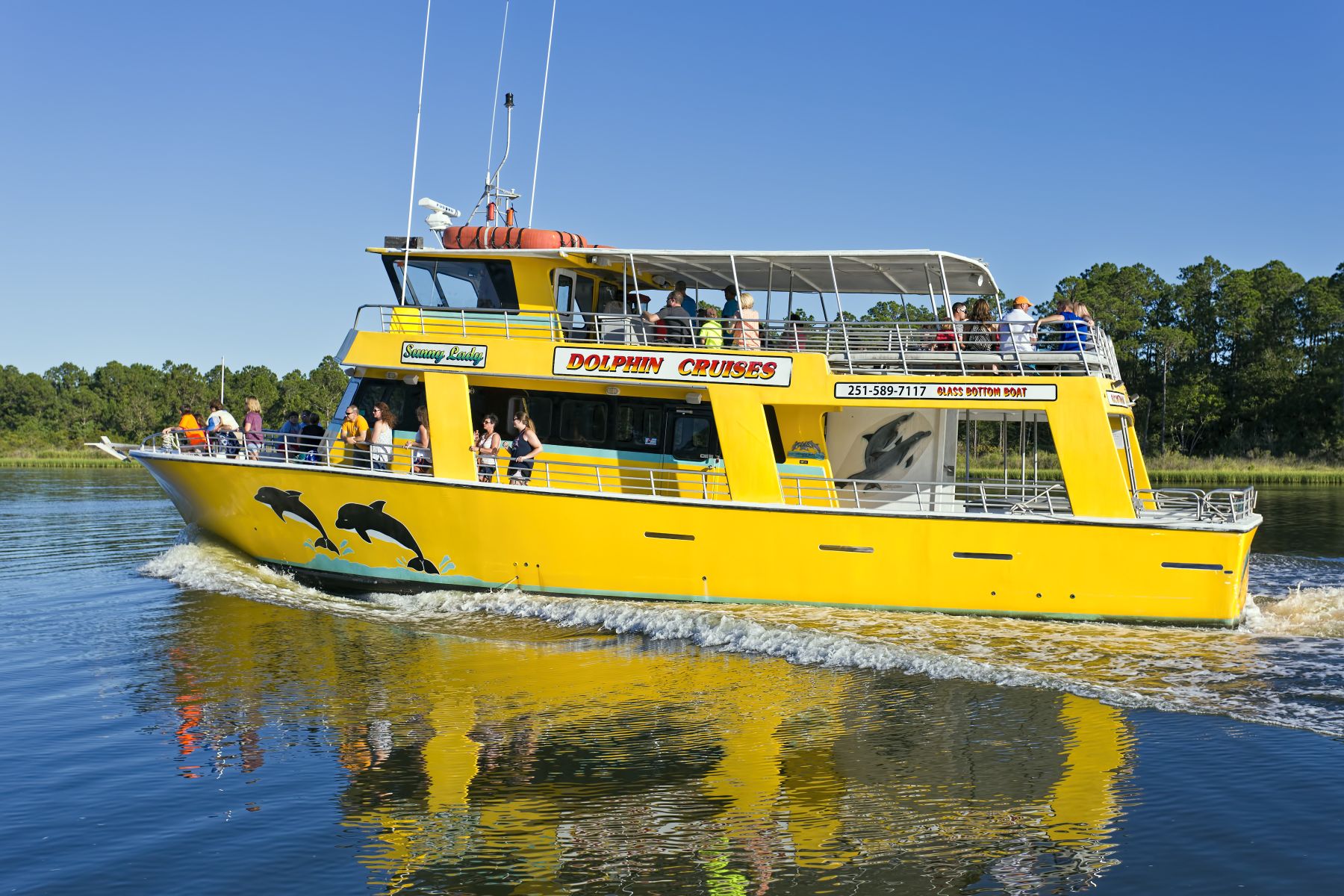 Orange Beach Dolphin &  Sunset Cruises @ The Wharf Aboard Sunny Lady ...