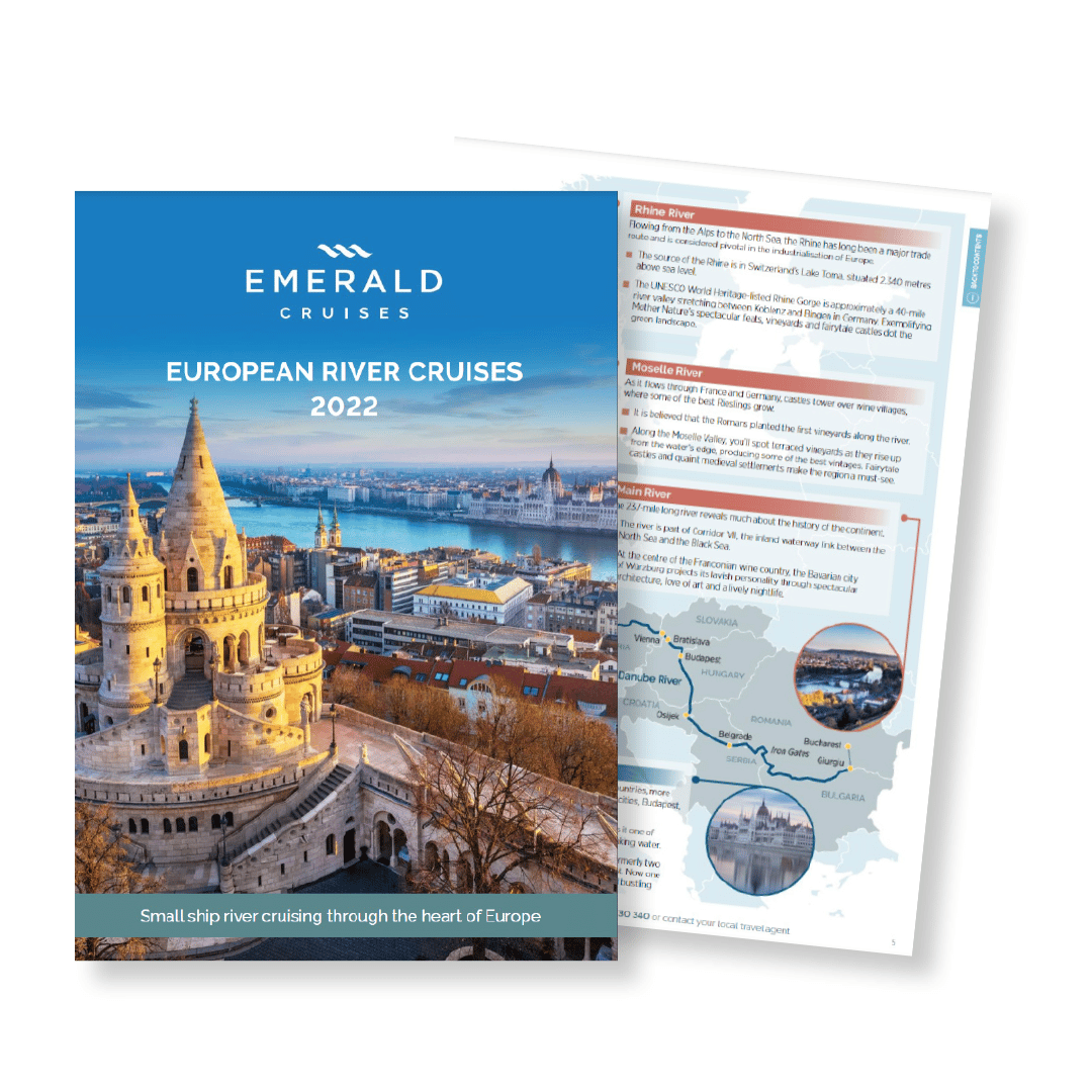 Order your FREE 2022 European River Cruise Brochure