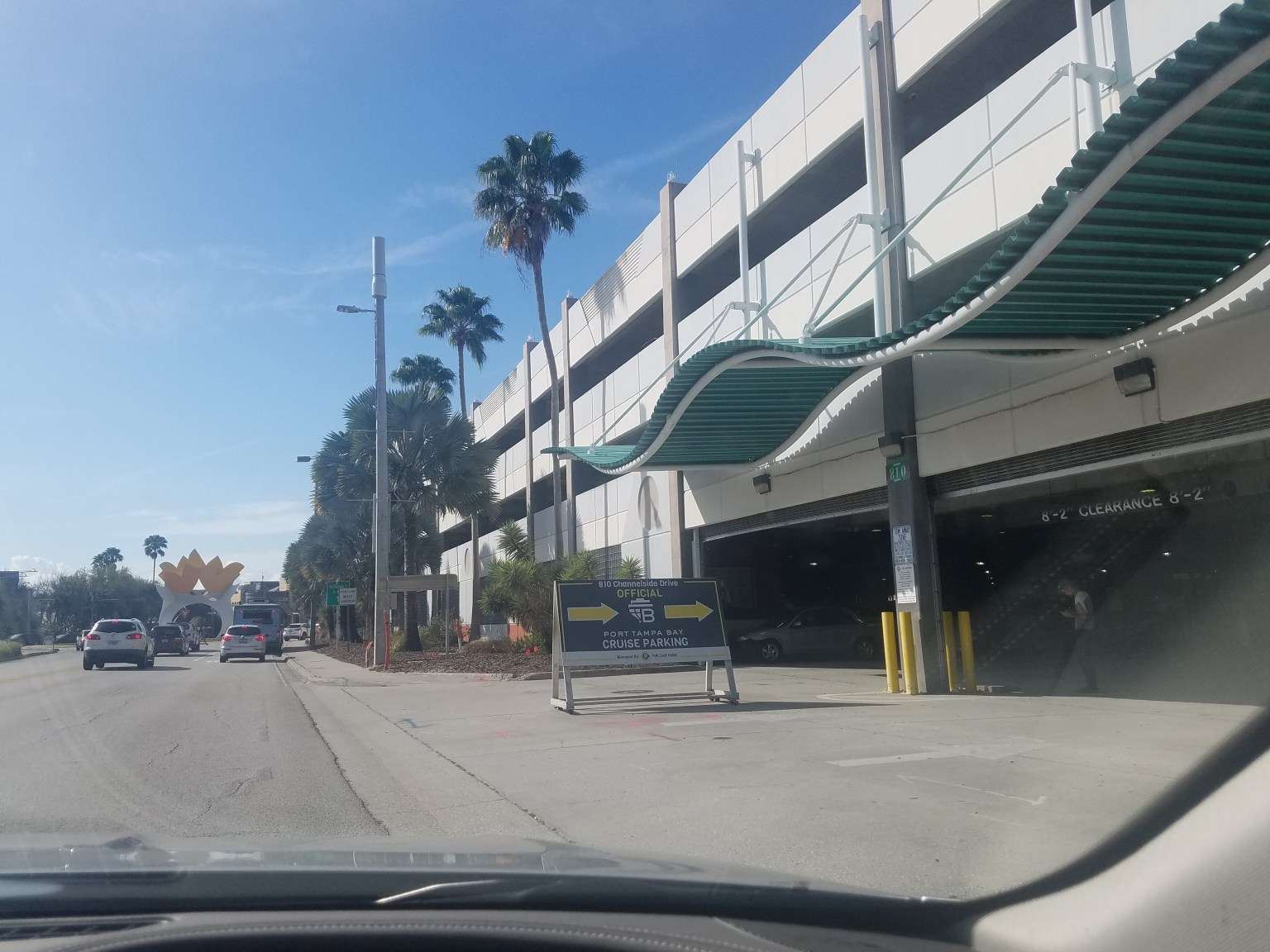 Port Tampa Bay onsite parking