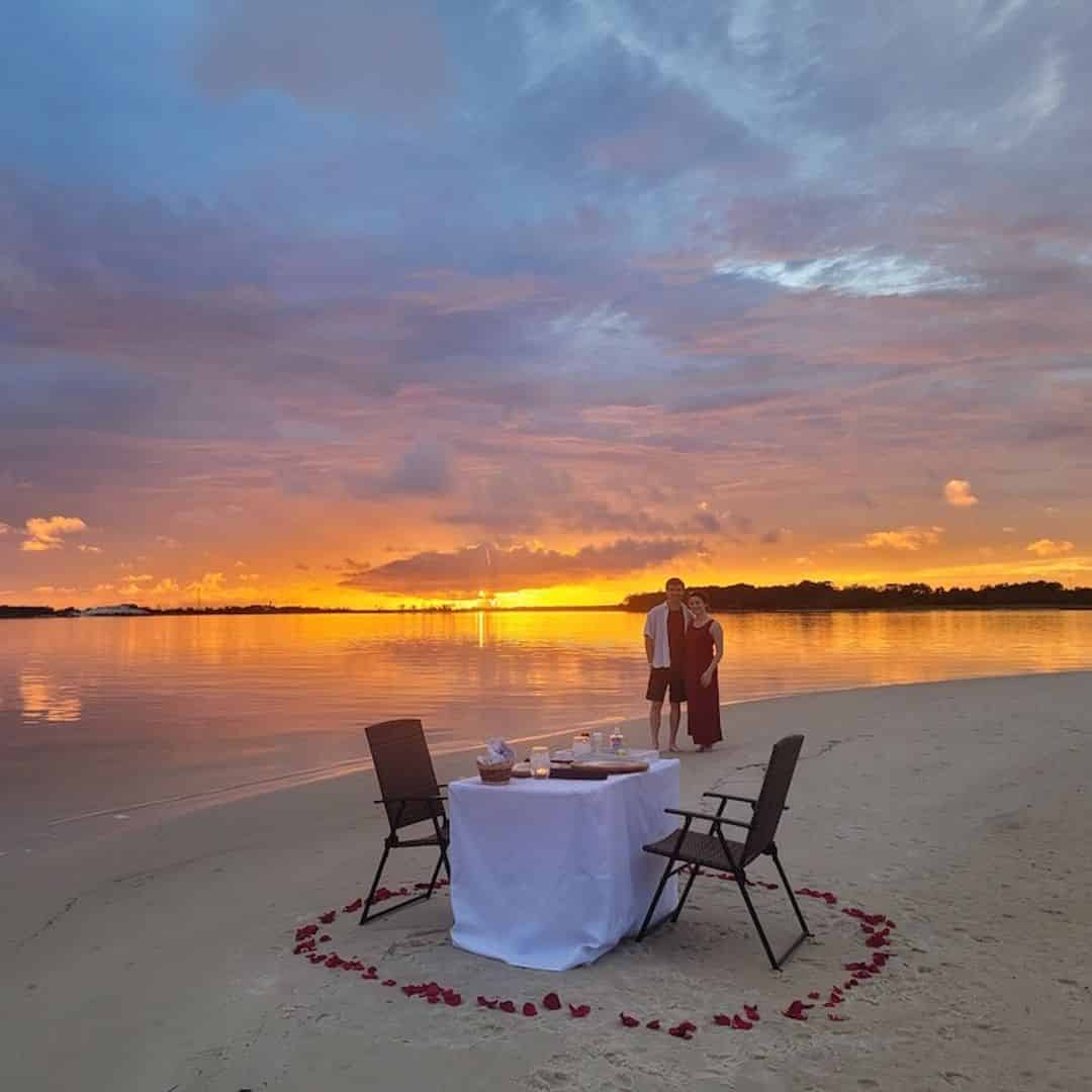 Private Sunset Island Dinner for Two