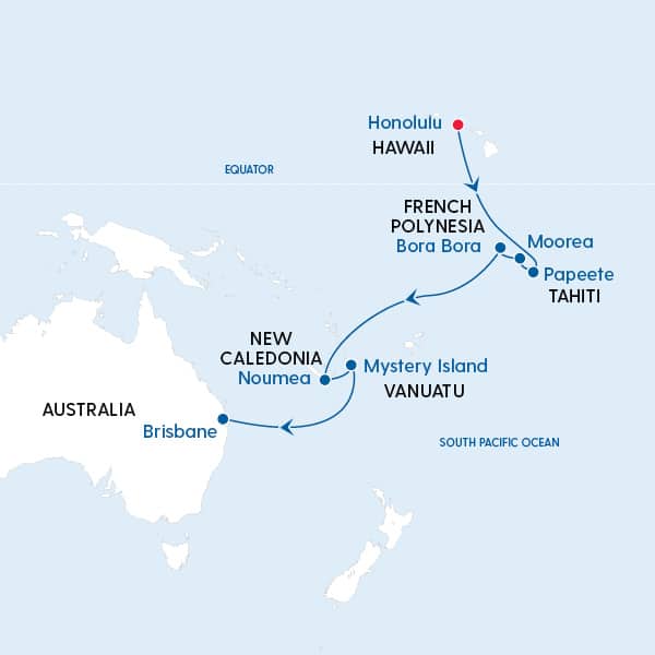 Quantum of the Seas Hawaii to Brisbane in 2022