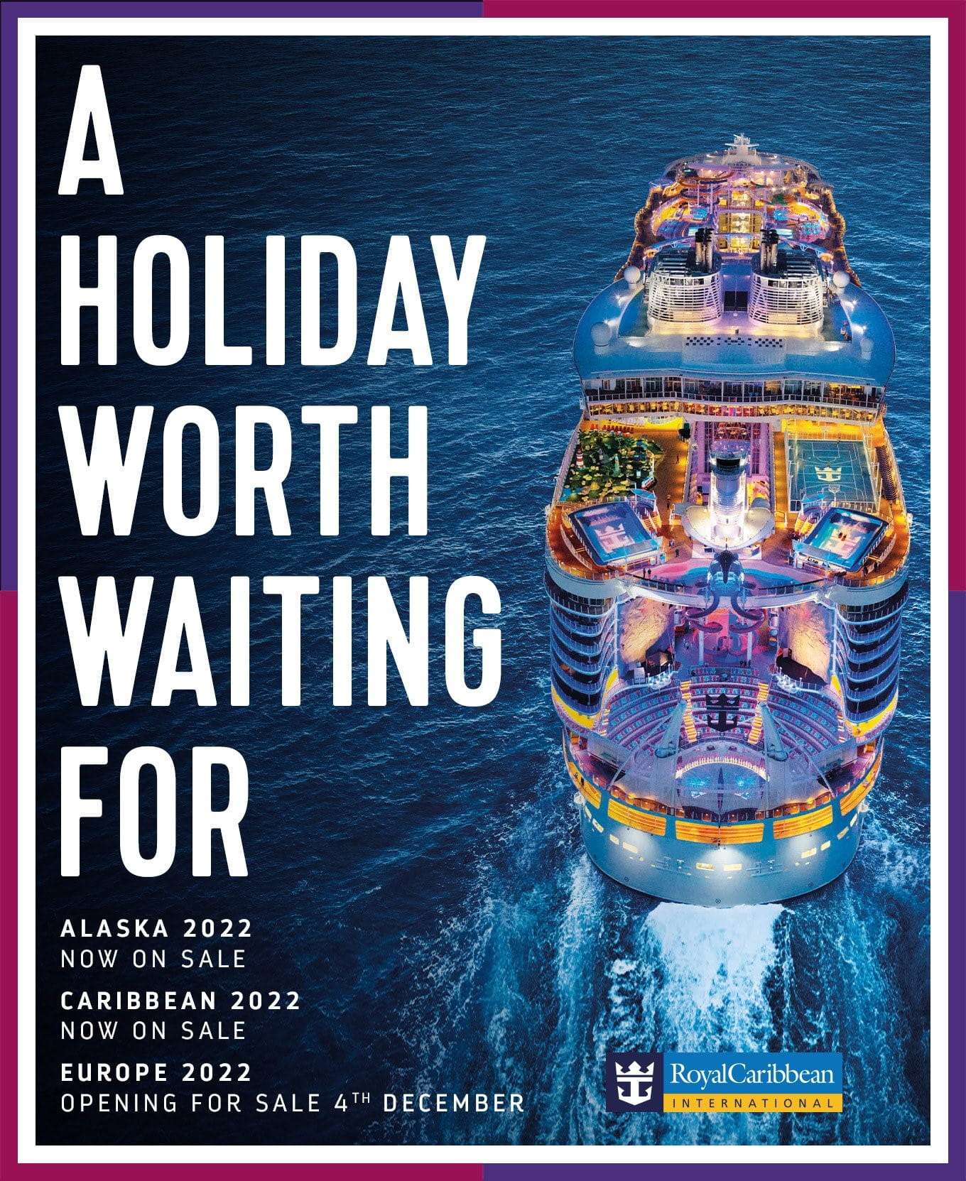 Royal Caribbean Cruise Holiday Deals 2022
