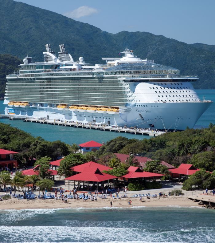 Royal Caribbean Oasis of the Seas in Labadee, Haiti. A favorite cruise ...
