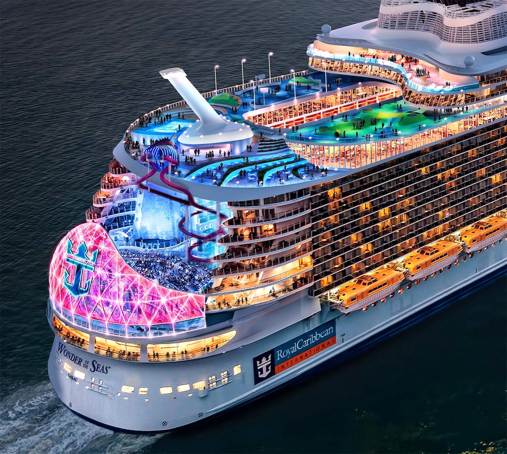 Royal Caribbeanâs Wonder of the Seas Will Be the Worldâs Largest Cruise ...