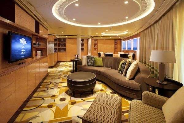 Stay in luxury at sea in the Disney Fantasyâs Roy O. Disney Royal Suite ...