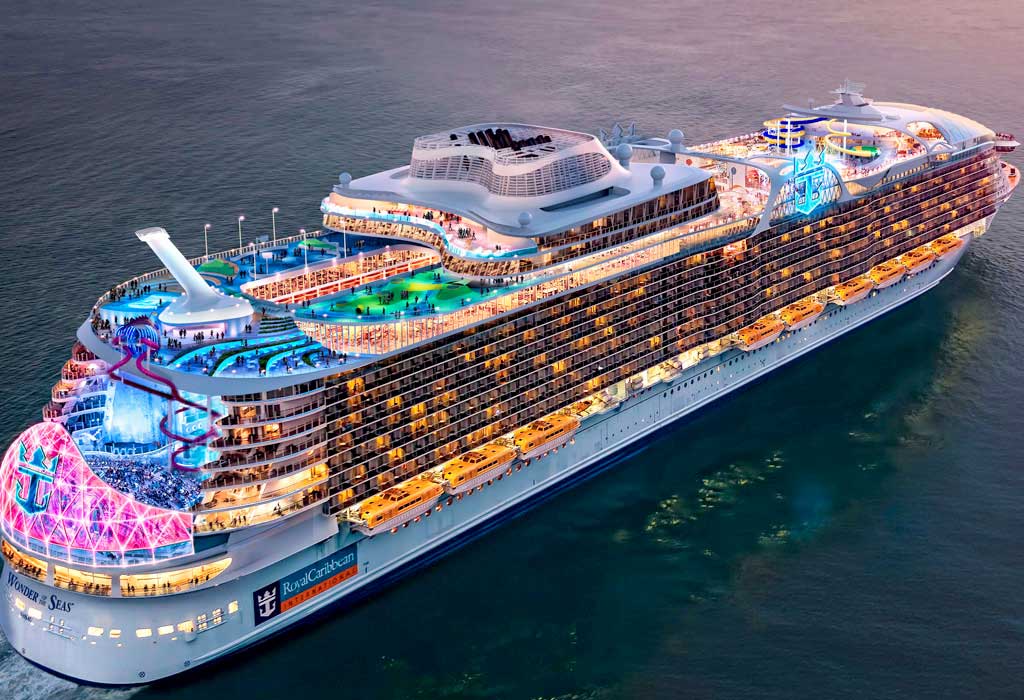 The 30 Biggest Cruise Ships in the World 2021